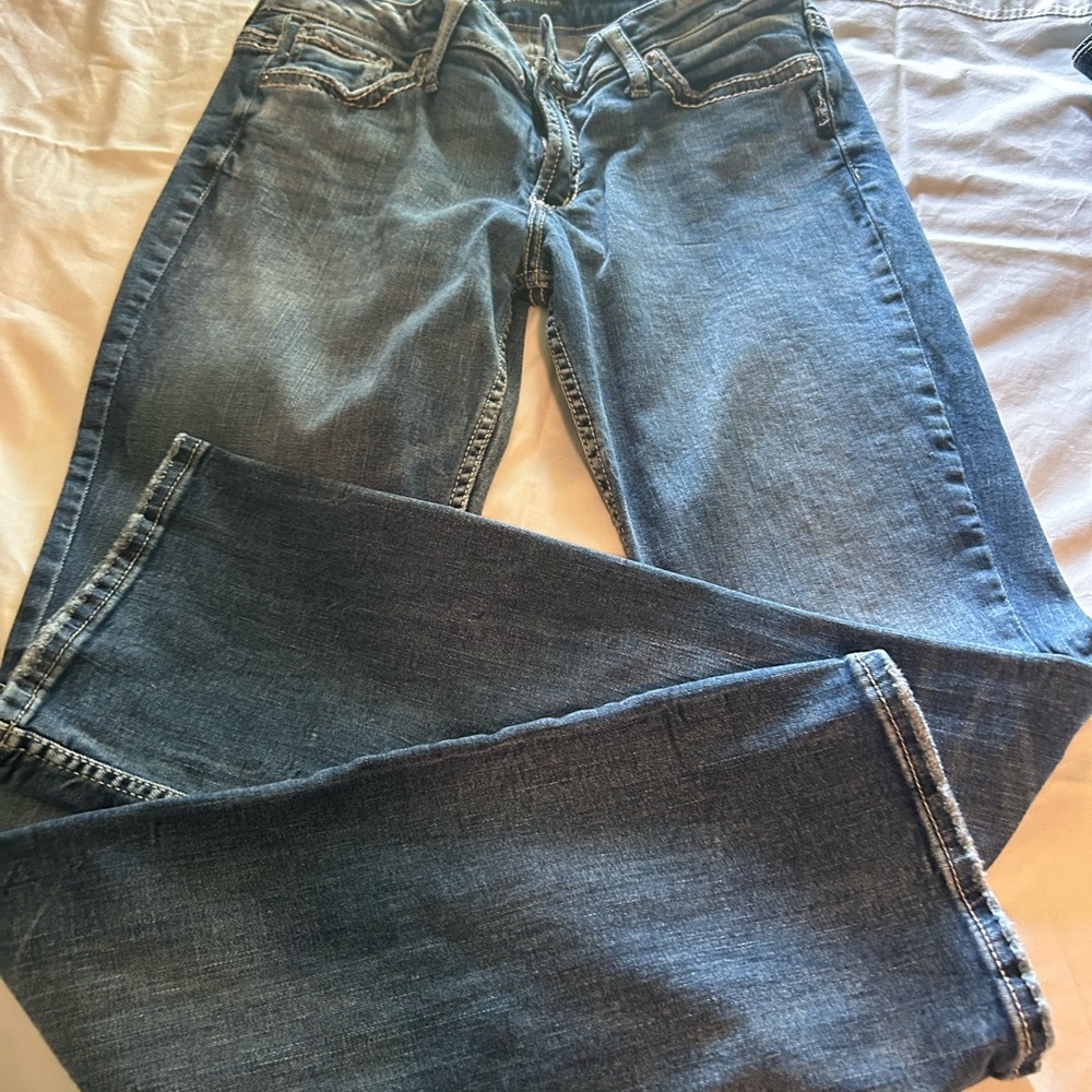 Silver Jeans Blue Boot Cut Denim. 30/33